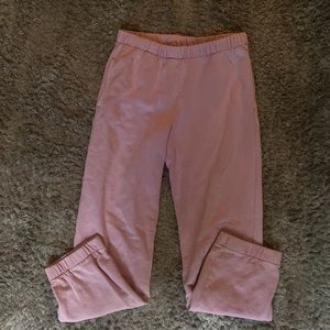 Pink brandy Melville sweatpants